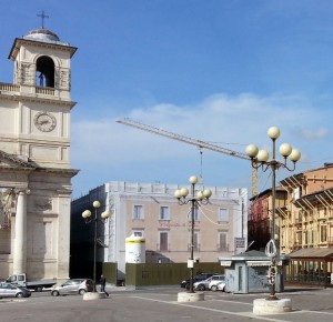 rinforzo solaio in acciaio in zona sismica l'Aquila - Tecnaria